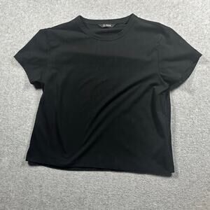 Cuts Clothing T-Shirt Women's XS Black Stretch Performance Casual